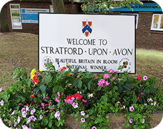 Custom welcome sign